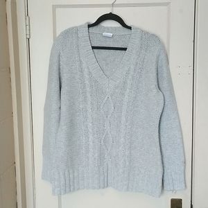 GUC Columbia Size XL Cable Knit Sweater